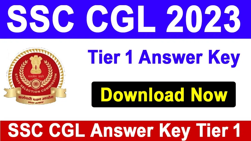 SSC CGL Answer Key For 2023