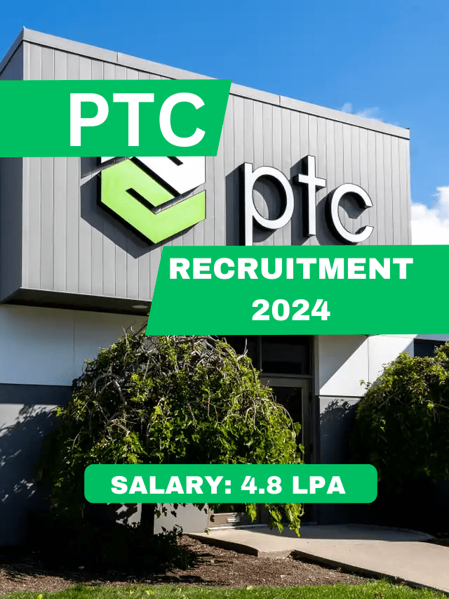 PTC Recruitment 2024 | Automation Testing | Apply Now