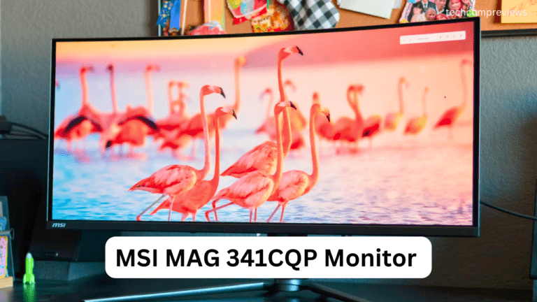 MSI MAG 341CQP Monitor