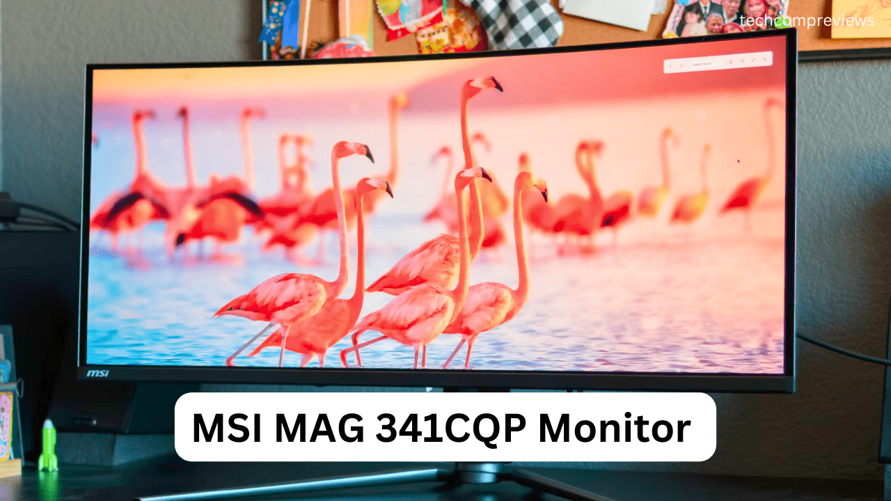 MSI MAG 341CQP Monitor