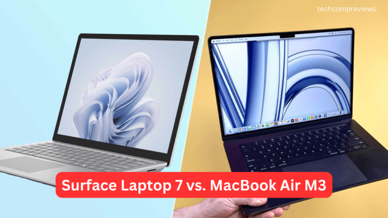 Surface Laptop 7 vs. MacBook Air M3