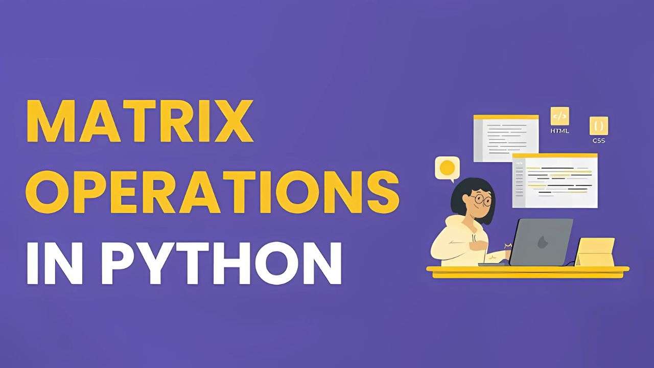 Matrix Operations in Python