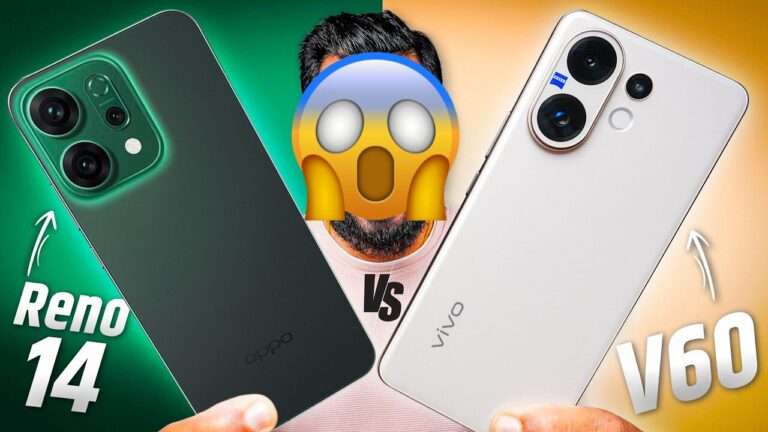 OPPO Reno14 Vs vivo V60 Full Comparison Guide