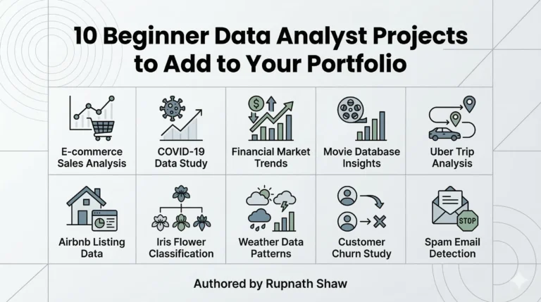 10 Beginner Data Analyst Projects to Add to Your Portfolio
