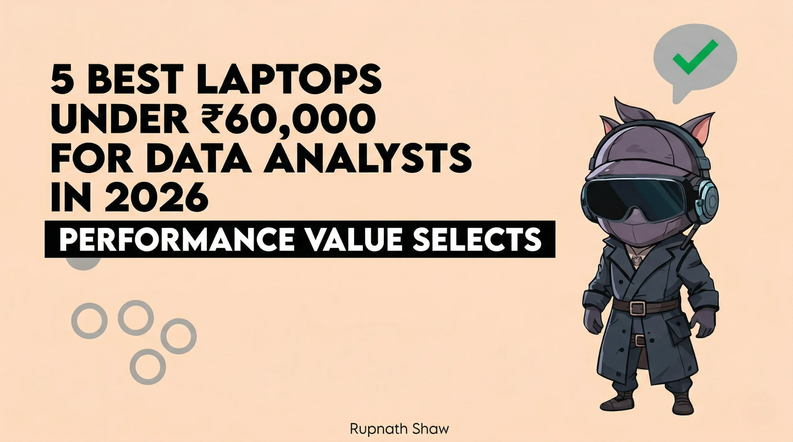 5 Best Laptops Under ₹60,000 for Data Analysts in 2026