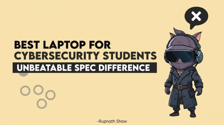 Best Laptop for Cybersecurity Students