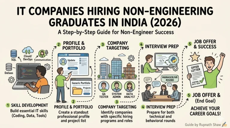 IT Companies Hiring Non-Engineering Graduates in India (2026)