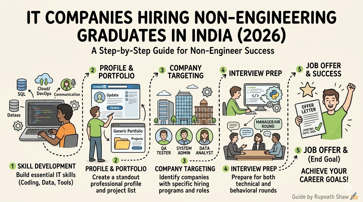 IT Companies Hiring Non-Engineering Graduates in India (2026)