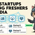 Top Startups Hiring Freshers in India